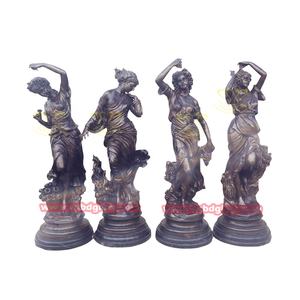 Giardino esterno Hotel cortile strada decorazione del paesaggio Design arte scultura in fibra di vetro <span class=keywords><strong>donna</strong></span> statua-oggetti artigianali in resina - Product Image 6