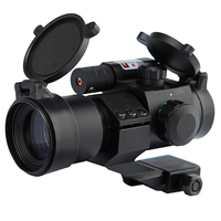 Usine 30 Tube Red Dot Sight High Mount W/Red Laser Sight SCOPES