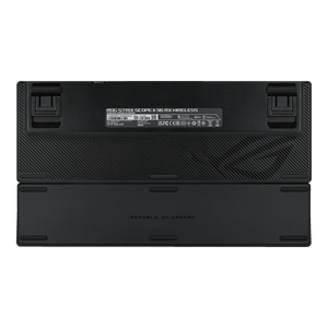 Teclado Mecánico Inalámbrico ROG Strix Scope II 98, Tri-Modo 2.4G/BT/USB-C, RGB por Tecla, Teclas PBT/ABS, Color Blanco Nieve/Blanco Hielo - Product Image 4