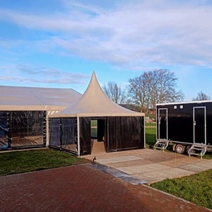 Carpa de Lujo para Eventos con Techo Transparente y Sistema de Piso de Madera, Carpa de Aluminio para Fiestas y Celebraciones al Aire Libre - Product Image 4