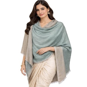 Étole Réversible de Luxe pour Femme en Zari, Douce, Bicolore, Designer, Châle Élégant et Léger, Accessoire de Mode, Fournisseur en Gros - Product Image 1