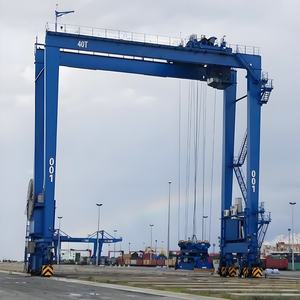 Prix d'usine Grue à conteneurs portuaires RTG 20 tonnes 30 tonnes 40 tonnes pour quai, port, navire et utilisation en bord de mer - Product Image 2