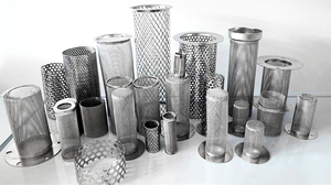 Tube filtrant perforé en acier inoxydable 304 pour filtres à cartouche - Product Image 4