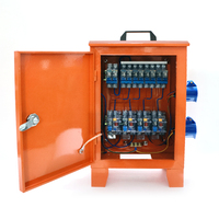 Caja de Distribución Temporal para Obras de Construcción Marca YHACS YiHe, 380V/400V IP44, Enchufes de 2 Canales