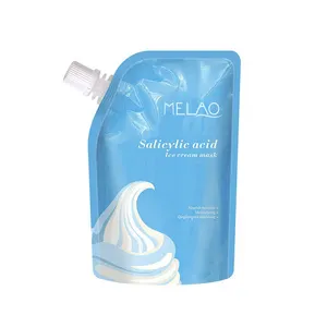 Private Label/ MELAO OEM Moisturizing Whitening Salicylic Acid Ice Cream Facial Mask Best Face Care for Your Skin