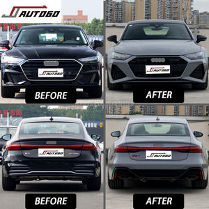 Kit carrosserie en plastique PP pour <span class=keywords><strong>Audi</strong></span> A7 C8 <span class=keywords><strong>40</strong></span> 45 55 <span class=keywords><strong>TFSI</strong></span> <span class=keywords><strong>Quattro</strong></span> 2019-2025, transformation en style RS7, pare-chocs inclus. - Product Image 2