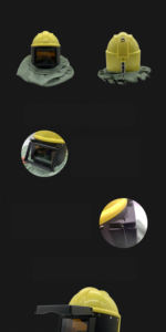 Fournisseur unique de <span class=keywords><strong>sablage</strong></span>, équipement de protection individuelle pour le <span class=keywords><strong>sablage</strong></span>, <span class=keywords><strong>casque</strong></span> de sécurité ABS avec accessoires d'alimentation en air comprimé, ensemble complet de compresseur d'air - Product Image 5