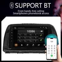 Reproductor de Audio para Auto Jiawell de 9 Pulgadas con Android, GPS, WIFI, Carplay, Pantalla Táctil GPS para Mazda CX5 2015-2016
