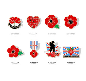 Kẻo chúng ta quên không bao giờ quên huy hiệu Trâm thuốc phiện Kỳ Cựu nhà máy men Hoa Anh Túc - Product Image 2