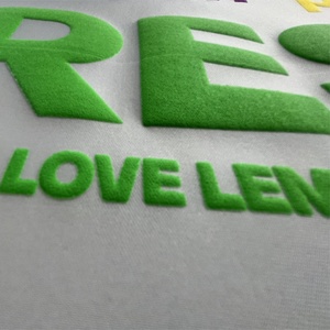 100% Cotton Knitted Casual <strong>3D</strong> Puff <strong>Printing</strong> Oversized <strong>T</strong>-<strong>Shirt</strong> with Custom Logo and <strong>3D</strong> Embossing - Product Image 2