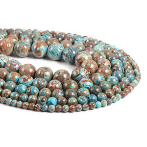 Venta al por mayor <span class=keywords><strong>jaspe</strong></span> <span class=keywords><strong>de</strong></span> encaje azul, cuentas <span class=keywords><strong>de</strong></span> <span class=keywords><strong>jaspe</strong></span> <span class=keywords><strong>de</strong></span> calsílice <span class=keywords><strong>de</strong></span> cielo azul para pulseras fabricación <span class=keywords><strong>de</strong></span> joyas 6mm 8mm 10mm, hebra <span class=keywords><strong>de</strong></span> 38cm - Product Image 3