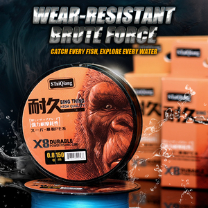 300M produttori di lenze da pesca <span class=keywords><strong>Extra</strong></span> forte filo da pesca intrecciato 8X rivestimento linea da pesca 10lb verde - Product Image 2