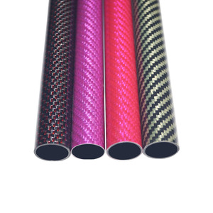Barre creuse en fibre de carbone teintée haute performance, prête pour la mission, avec structure anti-éclatement pour la robotique de conception. - Product Image 2