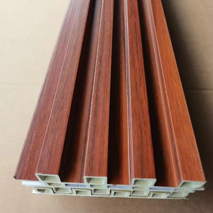 WPC BUCKLE Grille สำหรับห้องน้ำสีเทาผ้าลินินสีดำลายหนังส้มโอดีไซน์ทันสมัยฝาครอบฟิล์มพีวีซีสำหรับตกแต่งภายใน - Product Image 5