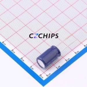 Condensador Electrolítico de Aluminio de Montaje Pasante ERS1VM331G16OT, Componente de Montaje Pasante (THT), D10xL16mm 330uF 20% 35V 5mm - Product Image 1