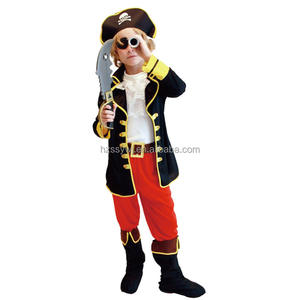 Ensemble de <span class=keywords><strong>pirate</strong></span> de luxe pour enfants Halloween Carnaval Party Dress up Caribbean Captain Jack Disguise Cosplay <span class=keywords><strong>Pirate</strong></span> Costume - Product Image 4