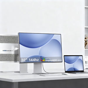 Monitor de juegos de aleación de aluminio 32 pulgadas 4K 144Hz pantalla Retina pantalla ancha Monitor de Pc edición de fotografía de estudio profesional - Product Image 1