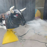 Manège de fête foraine amusant et intéressant, jeux commerciaux pour adultes, taureau mécanique, machine de rodéo à taureau à vendre