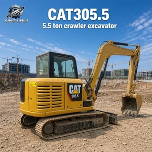 Mini-excavatrice d'occasion japonaise EPA 5 tonnes 6 tonnes Cat 305.5E, pelle hydraulique d'occasion Cat 305.5E 305E 306E, petite pelle - Product Image 1