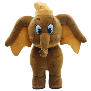 <span class=keywords><strong>Elefante</strong></span> Inflable Gigante de 2.6m con 4 Patas, <span class=keywords><strong>Disfraz</strong></span> de Mascota de Peluche Inflable para Niños, <span class=keywords><strong>Disfraz</strong></span> de <span class=keywords><strong>Elefante</strong></span> Caminante para la Venta - Product Image 3