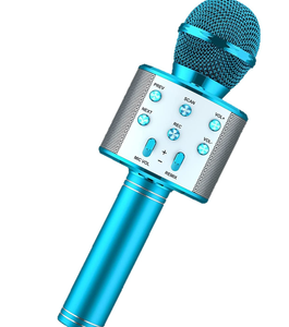 Microphone sans fil multifonctionnel Bluetooth, microphone portable, livré avec audio, un microphone de chant mobile Kgobo - Product Image 5