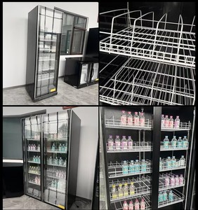 Refrigerador Vertical Comercial de Lujo con Puerta de Vidrio para Exhibición de Vino y Bebidas, de Una, Dos o Tres Puertas, para Bares y Supermercados - Product Image 3
