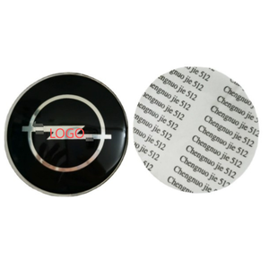 Emblema Universal para el Centro de Rueda de Coche, Personalizado, de Aleación de Zinc, Chapado, 3D, Metálico - Product Image 3
