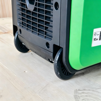 Générateur d'essence silencieux insonorisé 5KW, tension 220V, générateurs d'essence super silencieux