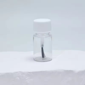 Paquete de Envases Cosméticos de Plástico PET Transparente de 5ml, 10ml, 15ml, 20ml y 30ml con Brocha para Dispensar Aceites Esenciales, Muestras Pequeñas y Esmalte de Uñas - Product Image 3