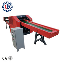 Machine de découpe à guillotine pour tissu en chenille avec composants PLC pour produits en fibres