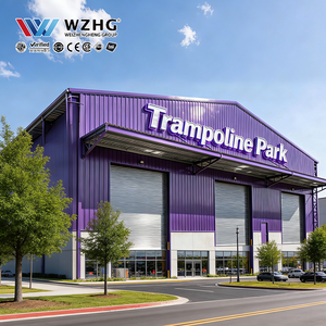 Competitive Trampoline Arena Steel Structure Strong <b>Frame</b> Long Lasting 50m Length Engineering High Performance - Product Image 1