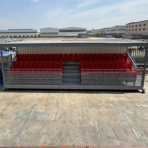 Contenedor de Tribuna para Estadio de 20 pies/40 pies con Asientos, Estructura de Contenedor para Espectadores de Montaje Rápido para Exteriores - Product Image 2