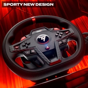 Volant de course Thrustmaster T248R avec retour de force, pédales magnétiques et écran LCD, compatible avec PS5 PS4 <span class=keywords><strong>PC</strong></span> - Product Image 4
