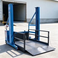 Plateforme de levage électrique mobile, rampe de déchargement portable pour camions et conteneurs