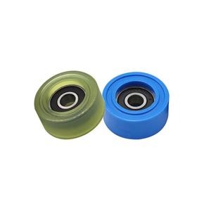 Poliüretan POM naylon PU plastik kauçuk kaplı kaplı rulman kasnakları 608ZZ 60 - Product Image 6
