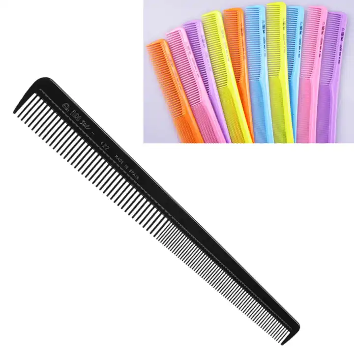 Eurostil 18cm Hairdressing Comb 1pc in Various Colors for Professional Use