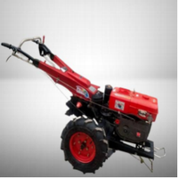 Traktor Mini Diesel 8-20HP untuk Pertanian, Mesin Pengolah Tanah Satu Roda 2WD, Traktor Dorong Dua Roda, Laris Terjual