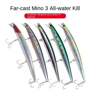 Esca a lancio lungo 12-39g di acqua galleggiante con esca ad affondamento lento esca materiale ABS per pesca in mare dolce - Product Image 2