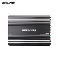 Yüksek Ses Kalitesi 60Wx4 Sınıf AB Araç Ses Amplifikatörü 4 Ohm 4 Kanal 12-24V Crossover'lar Amfi OEM ODM