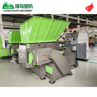 Broyeur de plastique haute efficacité et bon rendement, broyeur intégré de recyclage du plastique, machine de broyage 500 kg/h