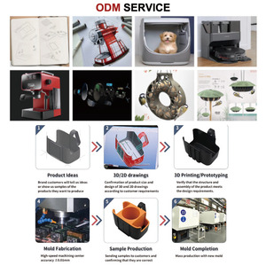 Độ chính xác cao tùy chỉnh ép phun nhựa máy pha cà phê khay ABS các bộ phận cho các thiết bị gia dụng 4 khoang khuôn chèn - Product Image 6