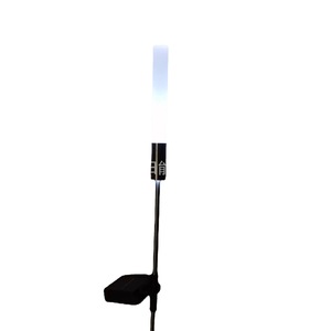 Lámpara Solar de Jardín LED con Efecto de Llama, Acero Inoxidable, Resistente al Agua, Célula Solar Mono-Si, Garantía de 3 Años - Product Image 1