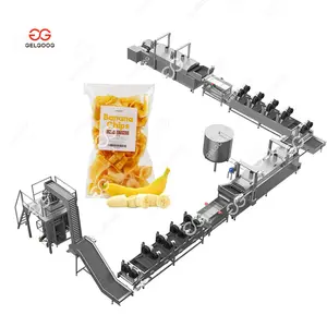 Multipurpose Machine Line For Banana Plantin Chips Production Line Equipment For Production Of Frozen Plantain Fries