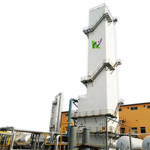 Impianto di separazione dell'aria criogenico impianto di produzione di ossigeno ad alta capacità di anidride carbonica ad alta capacità