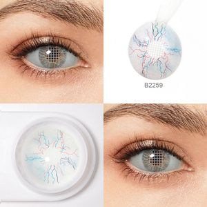 <span class=keywords><strong>Lentilles</strong></span> de contact sclérales Bloody Crack Pseyeche à design gratuit, 22 mm, <span class=keywords><strong>lentilles</strong></span> de contact Sharingan, <span class=keywords><strong>lentilles</strong></span> de contact sclérales zombie, <span class=keywords><strong>lentilles</strong></span> de contact pour les yeux - Product Image 3