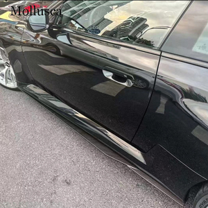 สเกิร์ตข้างคาร์บอนไฟเบอร์แท้ สำหรับรถ BMW ซีรีส์ 2 M2 G87 Coupe รุ่น R44 สไตล์ปี 2022-2024 - Product Image 6