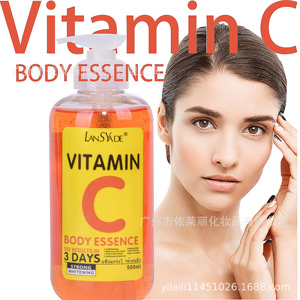 Suero Blanqueador para el Cuidado de la Piel con Súper Vitamina C, Corrector de Manchas Oscuras de la Edad, Esencia Hidratante para Rostro y Cuerpo - Product Image 4