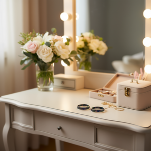 Orecchini a Cerchio Viola E2093 in Lega di Zinco con Incastonatura a Canale, Gioielli alla Moda per Feste da Donna - Product Image 2