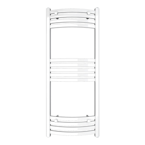 Radiador de toallas de <span class=keywords><strong>agua</strong></span> caliente Avonflow, estilo tubo dentro de tubo, color blanco, varios tamaños disponibles, calentador de toallas para calefacción central - Product Image 1