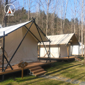 Safari Tent Canvas Luxury <b>Family</b> Lodge Glamping Mobile Tents House Outdoor Camping Event Decor for Hotels Campsites Folk Tents - Product Image 4